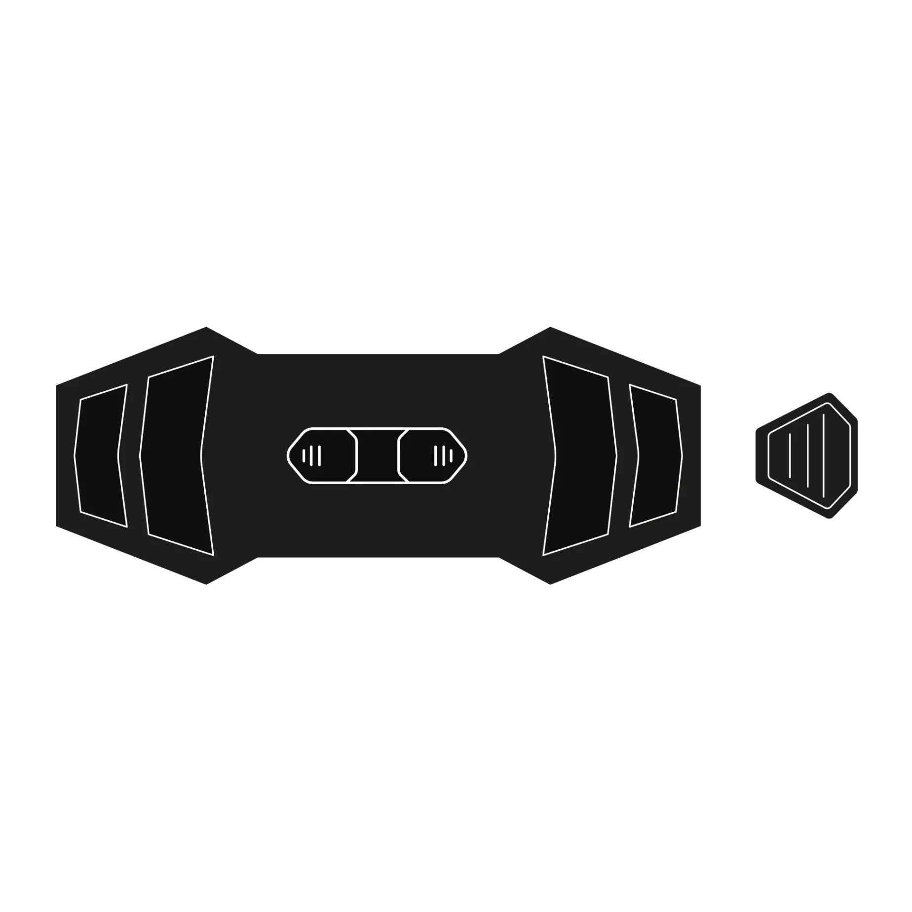 KIT 2 BOUCHES D'AÉRATION - CASQUE HYPERLINK